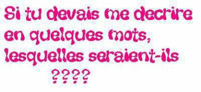 Si tu deVaiss me ...